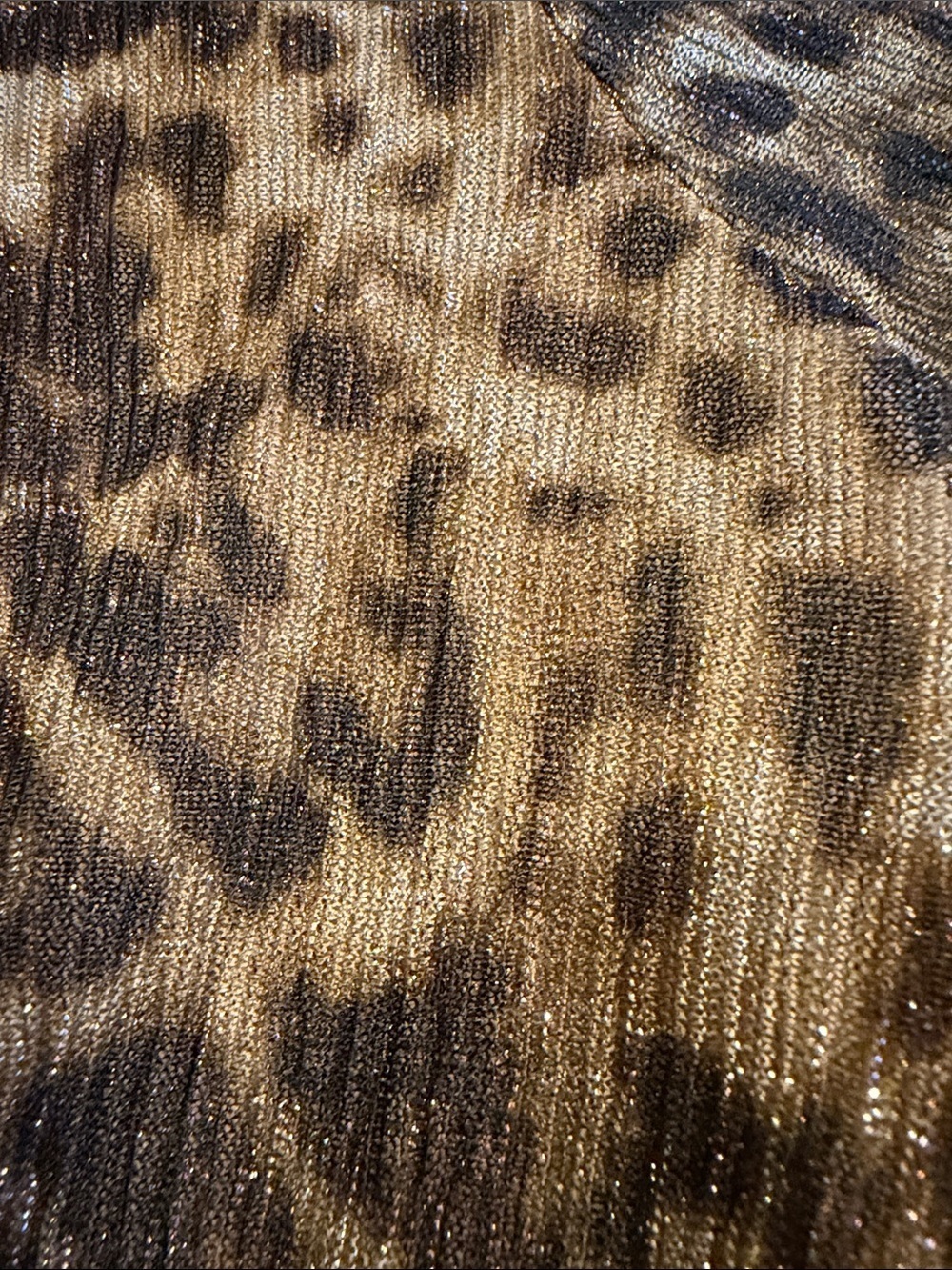 SCRIPTED Leopard-Print Long Sleeve Bodysuit  Size XS - Picture 7 of 10
